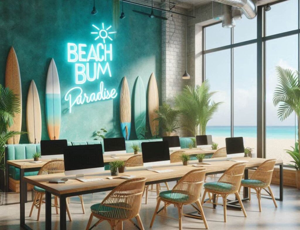 About 5 magazine beach bum paradise